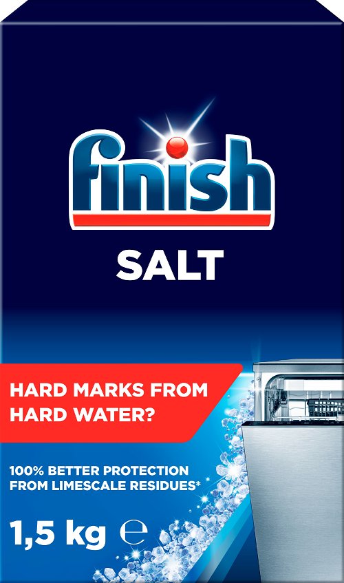 FINISH Salt 1.5kg - Dishwasher Salt